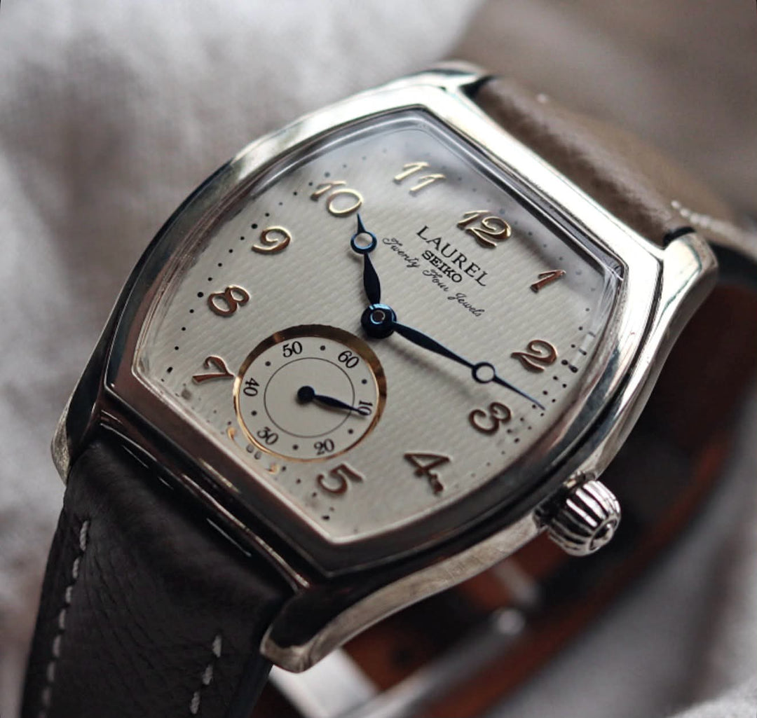 Seiko Laurel LJAK602 - 925 Silver - Breguet Hands