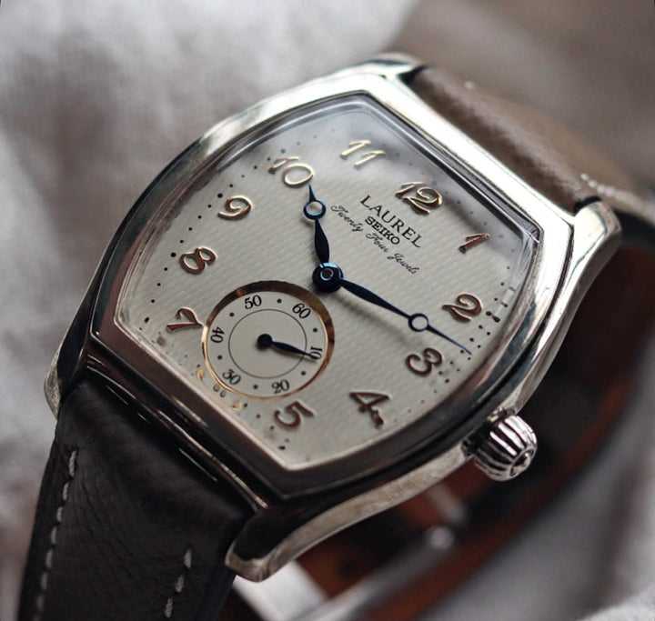 Seiko Laurel LJAK602 - 925 Silver - Breguet Hands