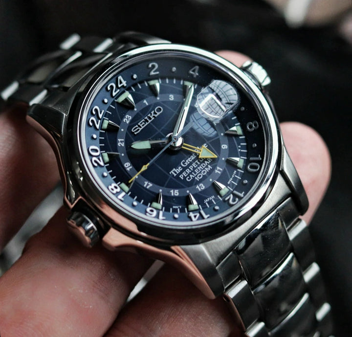 Seiko HAQ “The Great Blue” Perpetual Calendar GMT