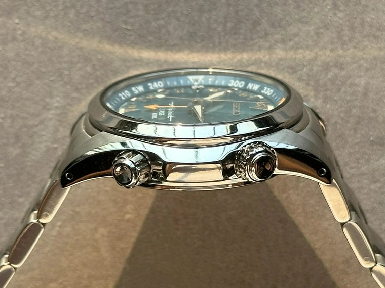 Seiko SBCJ023 SSASS Alpinist - HAQ Perpetual Calendar GMT