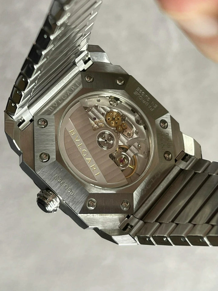 Bvlgari Octo Solo Tempo Ref. BGO38C3SSD ( Blue Dial )