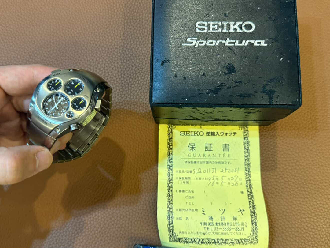 Seiko Sportura SLQ011 Titanium LE