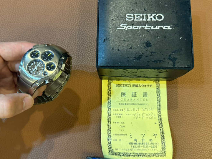 Seiko Sportura SLQ011 Titanium LE
