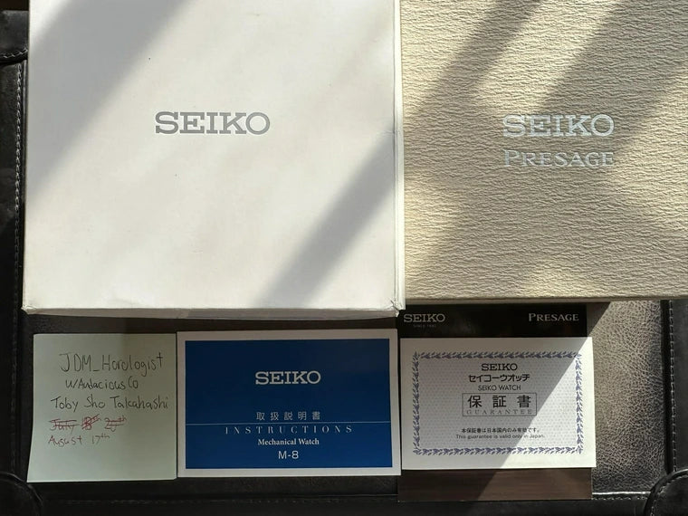 Seiko SRPF41 "Matcha" Cocktail Time