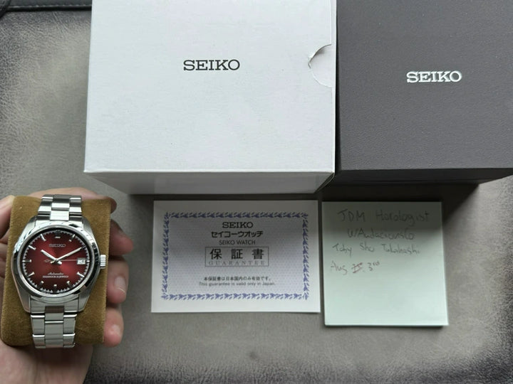 Seiko SARB011 "Red Fumé"