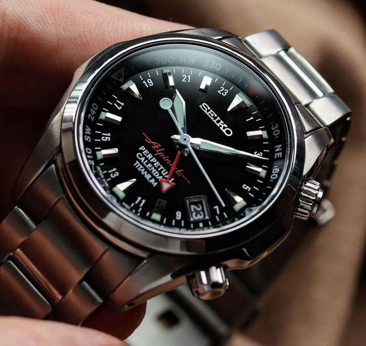 Seiko SBCJ019 Alpinist - HAQ Perpetual Calendar GMT