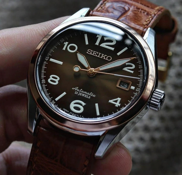 Seiko SARG012 Rose Gold "Explorer"