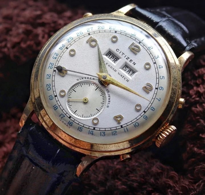 Citizen Triple Calendar Cal.59
