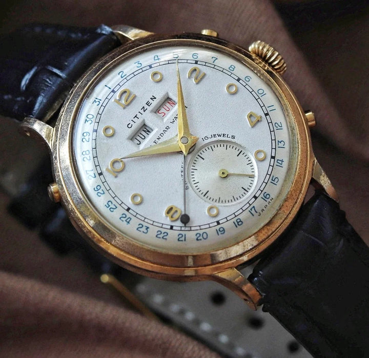 Citizen Triple Calendar Cal.59