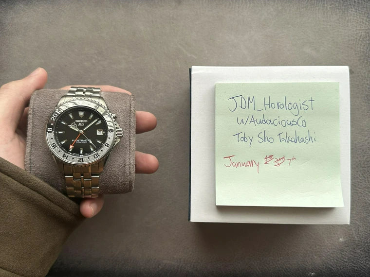 Seiko AGS FlightMaster GMT