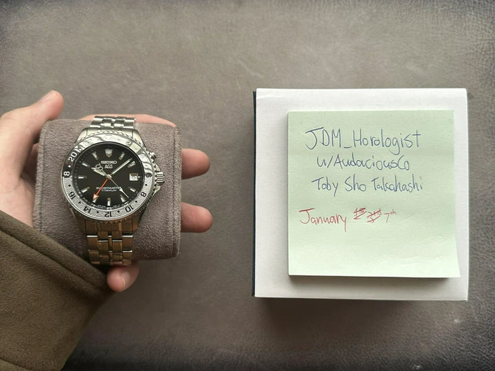 Seiko AGS FlightMaster GMT
