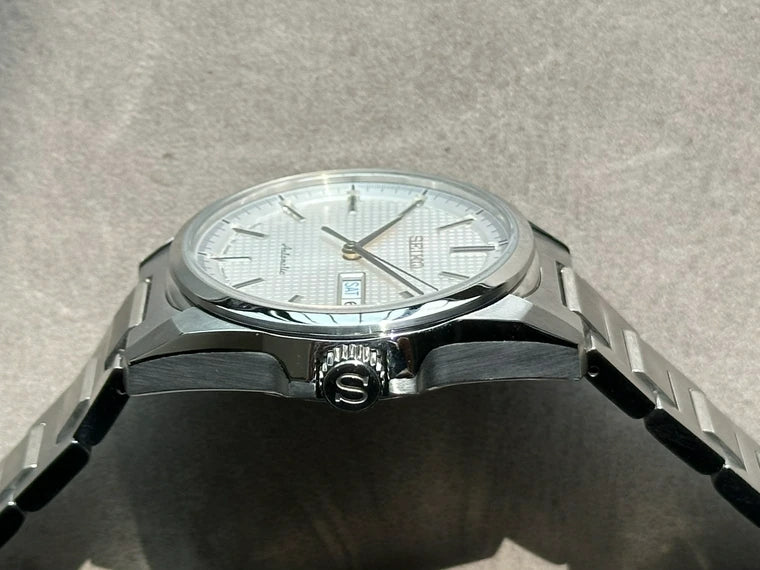 Seiko SRP463 "White Waffle Dial"