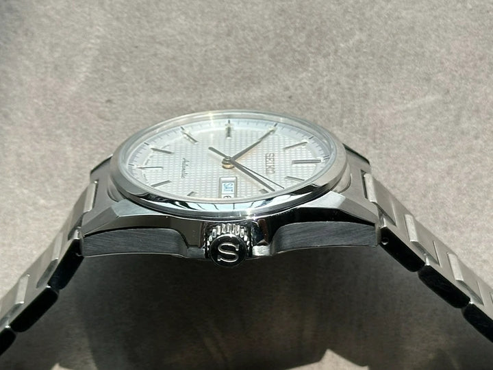 Seiko SRP463 "White Waffle Dial"