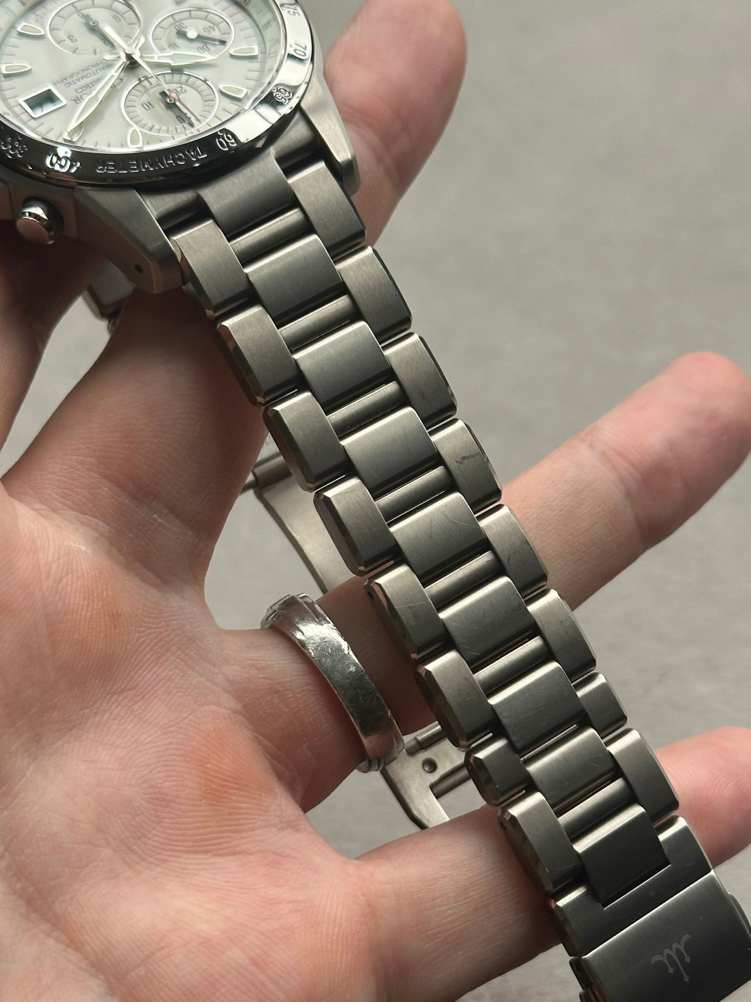 Credor Phoenix GCBP999 Titanium Chronograph