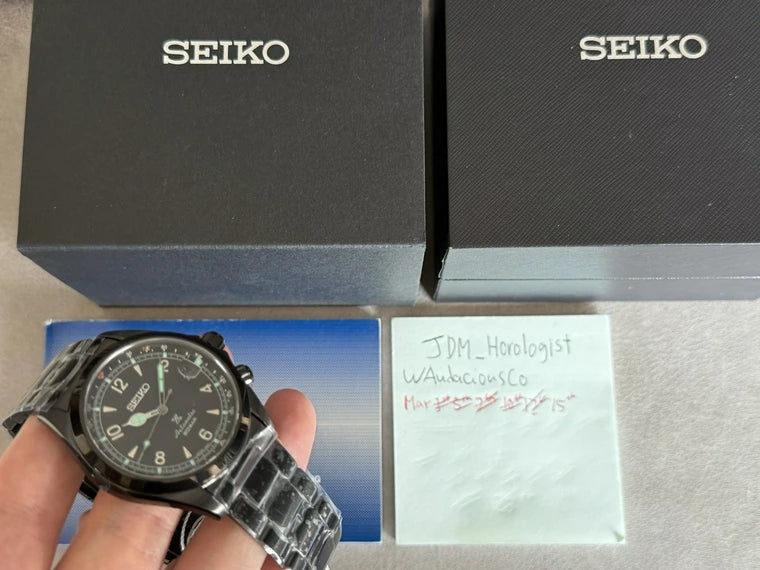 Seiko Alpinist "Shadow" SPB337J1 Limited Edition