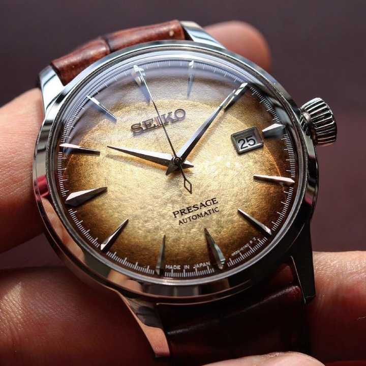 Seiko SRPE11J1 "Irish Coffee" Cocktail Time LE