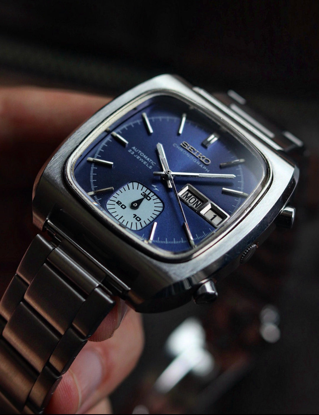 Seiko 7018-5000 “Monaco” Automatic Flyback Chronograph