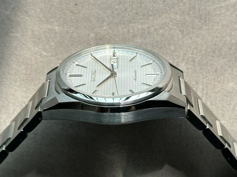 Seiko SRP463 "White Waffle Dial"