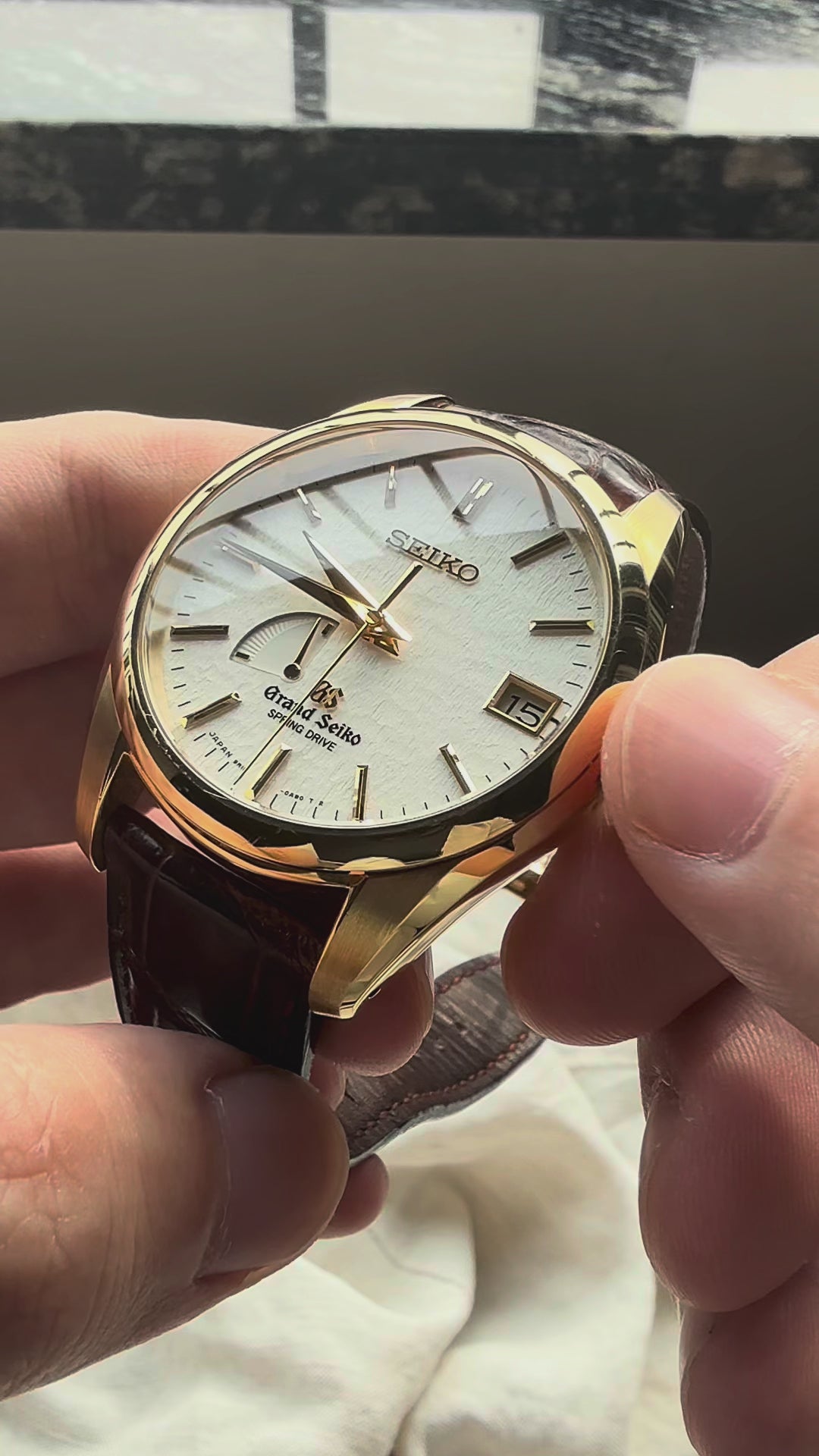 Grand Seiko Snowflake - Solid 18KT Gold - Ref. SBGA090 - LE of 300