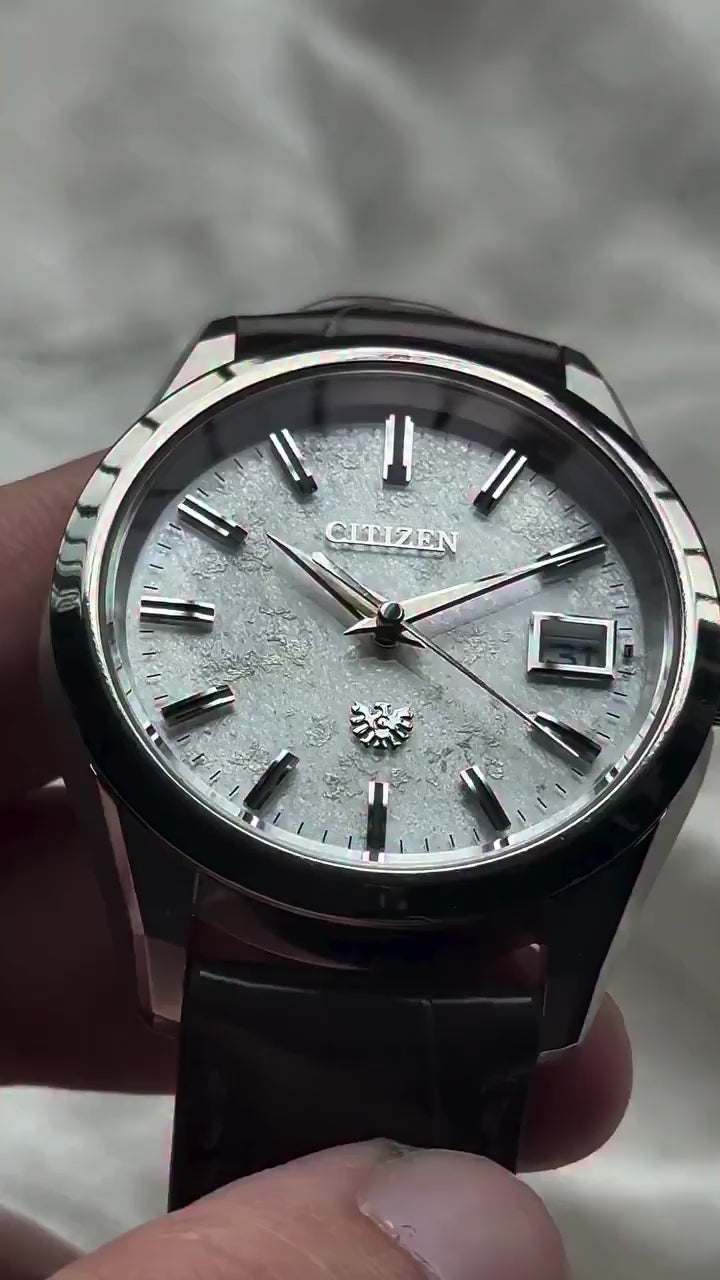 The Citizen AQ4070-05A – Platinum Washi Dial Limited Edition of 350