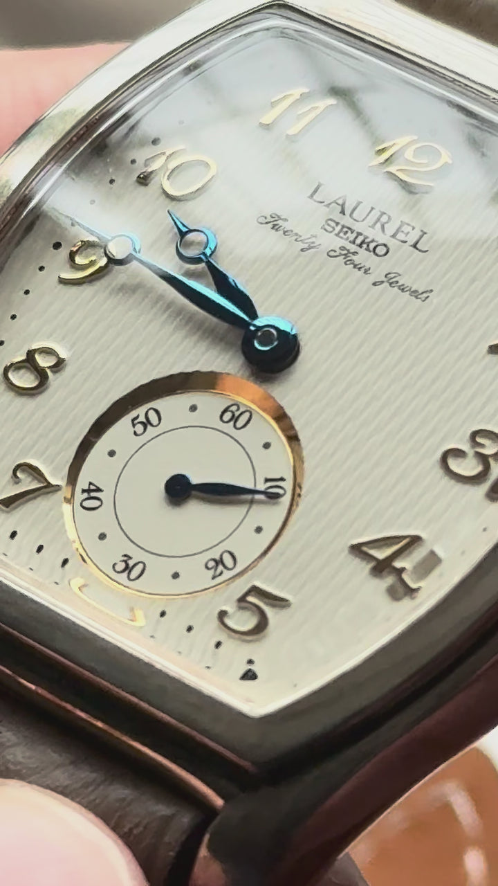 Seiko Laurel LJAK602 - 925 Silver - Breguet Hands