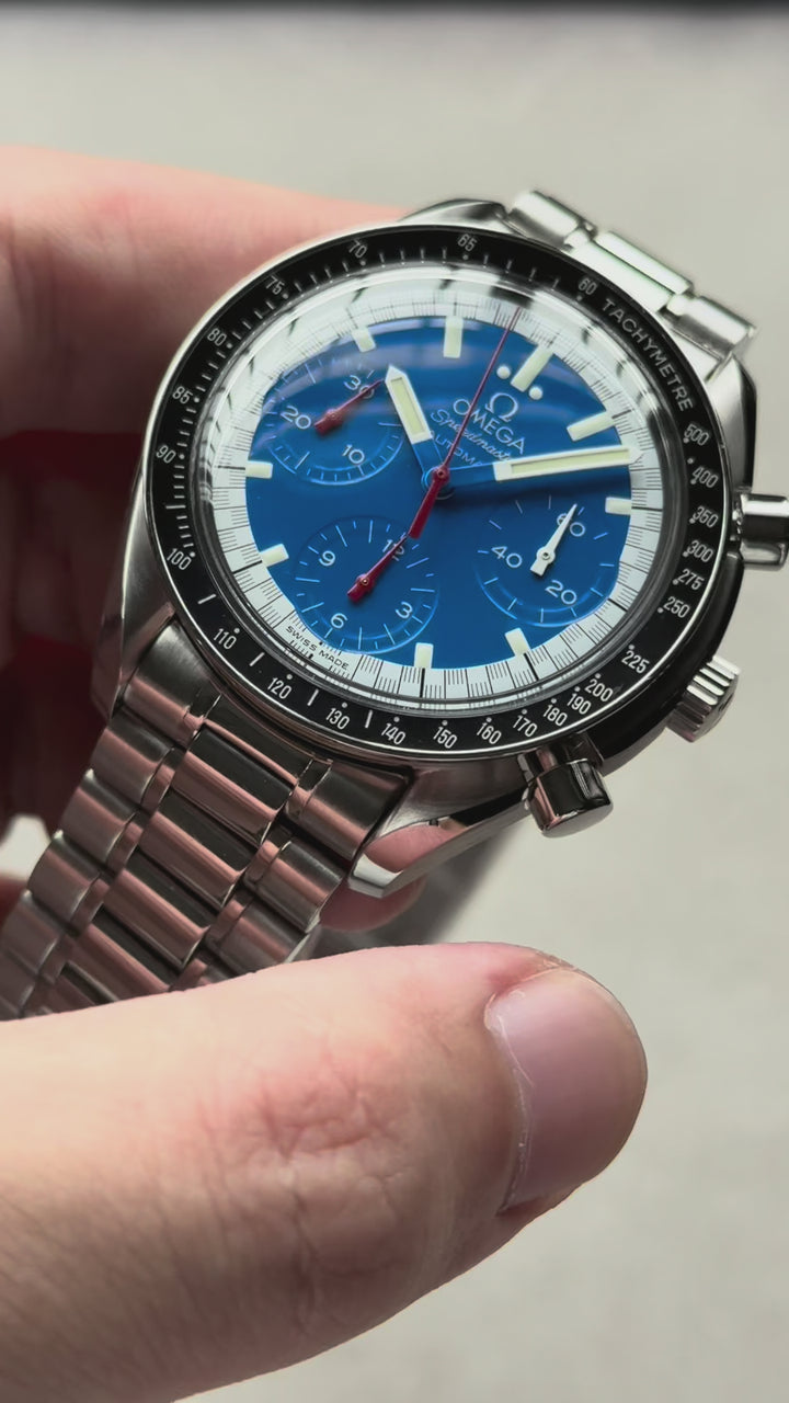 Omega Speedmaster Blue Schumacher Ref. 3510.81