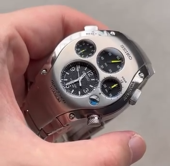 Seiko Sportura SLQ011 Titanium LE