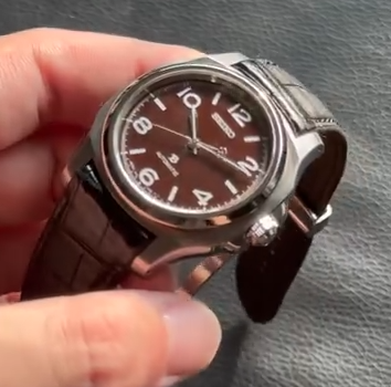 Seiko Brightz SAGL005 "No Date" Brown Enamel - LE of 200