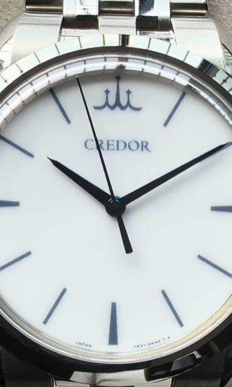 Credor Kuon GCLX999 Hand-Wound Spring Drive - Porcelain Dial “Eichi Lite”