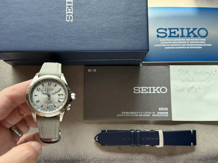 Seiko Prospex Alpinist SPB355 "Rockface" Limited Edition