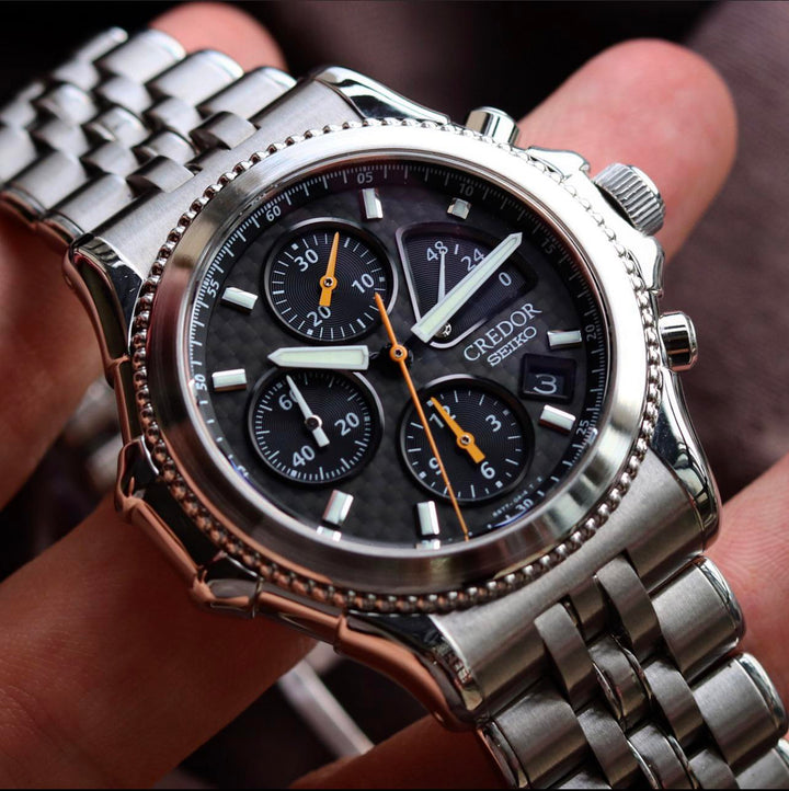 Credor GCBK997 Pacifique "Carbon Chronograph" Millennium LE