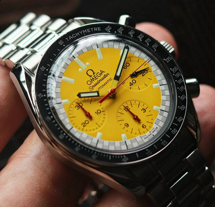 Omega Speedmaster “Schumacher” Yellow Dial Ref. 3510.12