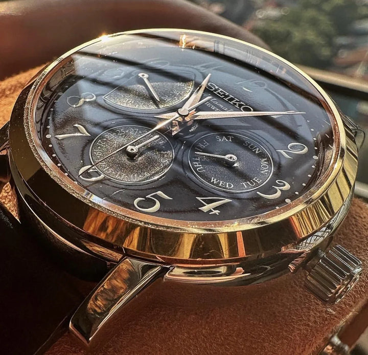 Seiko SARC002 "Rose Gold / Brown Enamel" LE of 50