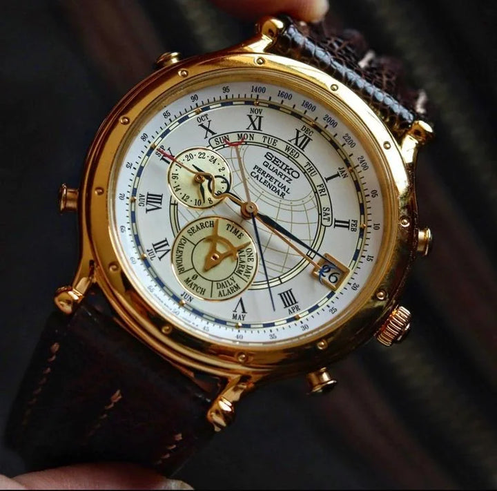 Seiko Perpetual Calendar “Age of Discovery” Dancing Sword Hands