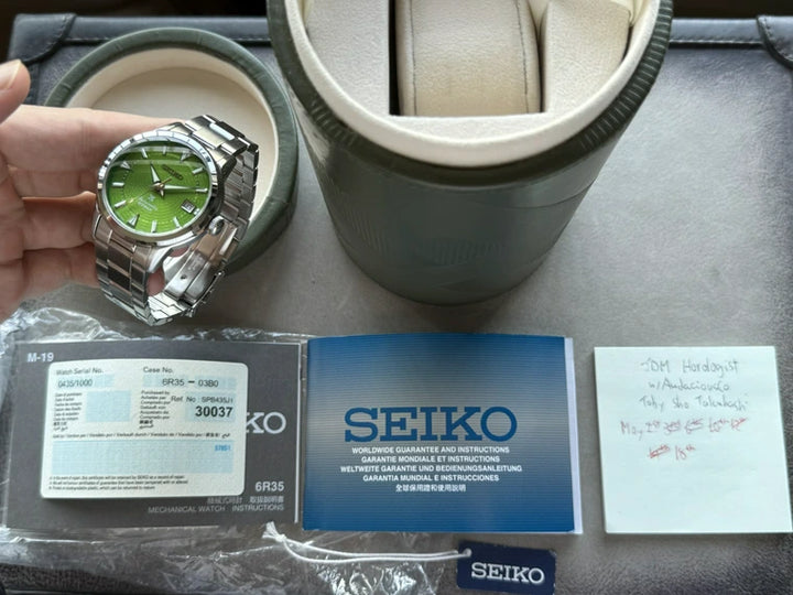 Seiko SPB435 - Thailand LE Bamboo Alpinist "Save the Forest"
